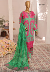 HZ Luxe Premium Digital Printed Lawn Collection'25 D-07
